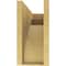 Ekena Millwork 6"W x 18"D x 12"H Classic Viola Rough Cedar Woodgrain TimberThane Corbel, Primed Tan CORUR06X18X12VIORCPR - alternate 3
